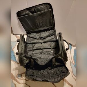 Eddie Bauer Black Rolling Travel Bag